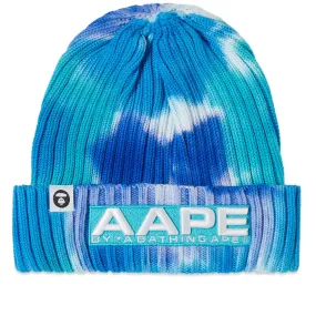 AAPE Tie Dye Logo BeanieBlue