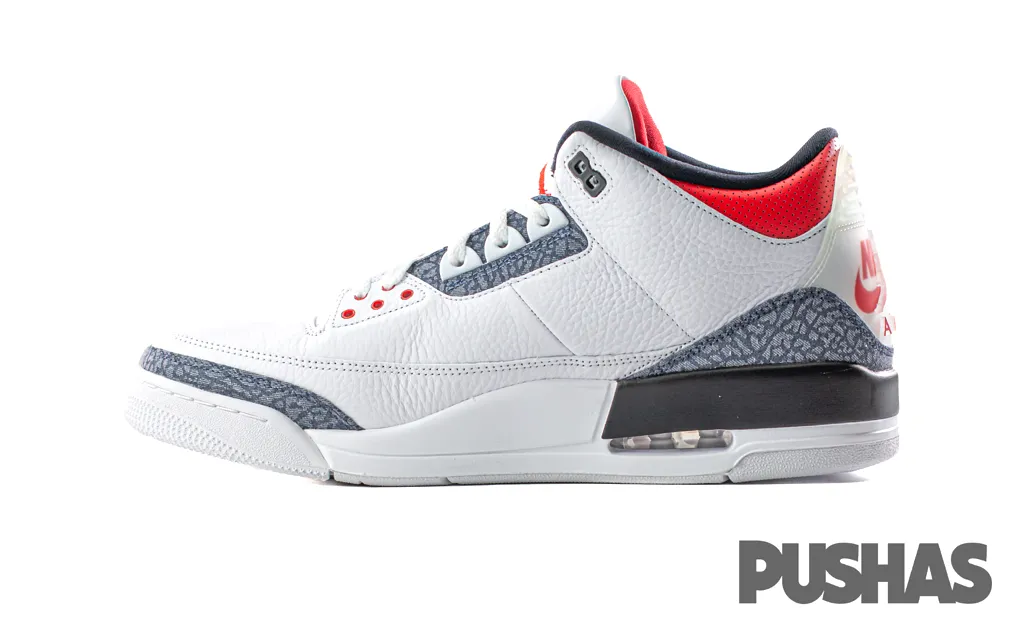 Air Jordan 3 Retro SE-T CO Japan 'Fire Red Denim' GS