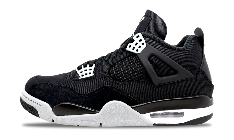 Air Jordan 4 Retro SE Black Canvas