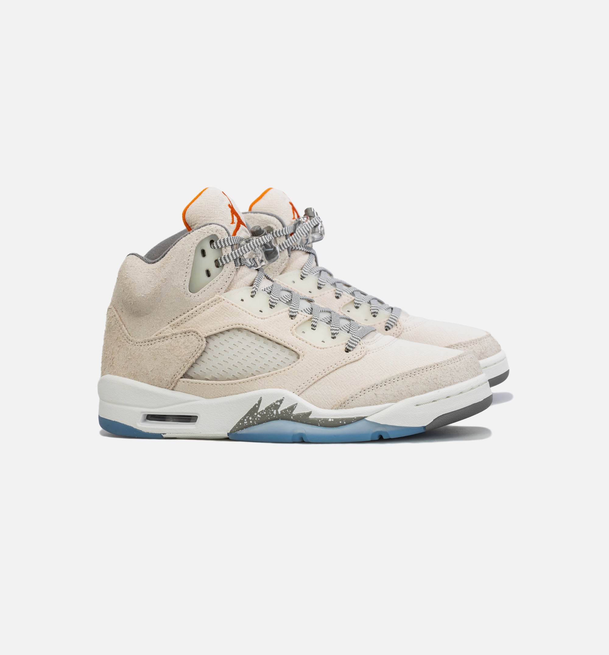 Air Jordan 5 Retro SE Craft Mens Lifestyle Shoe - Beige/Grey Free Shipping