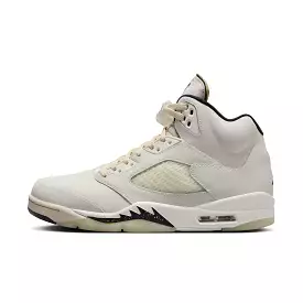 AIR JORDAN 5 RETRO SE - SAIL/BLACK-LT OREWOOD BRN-COCONUT MILK