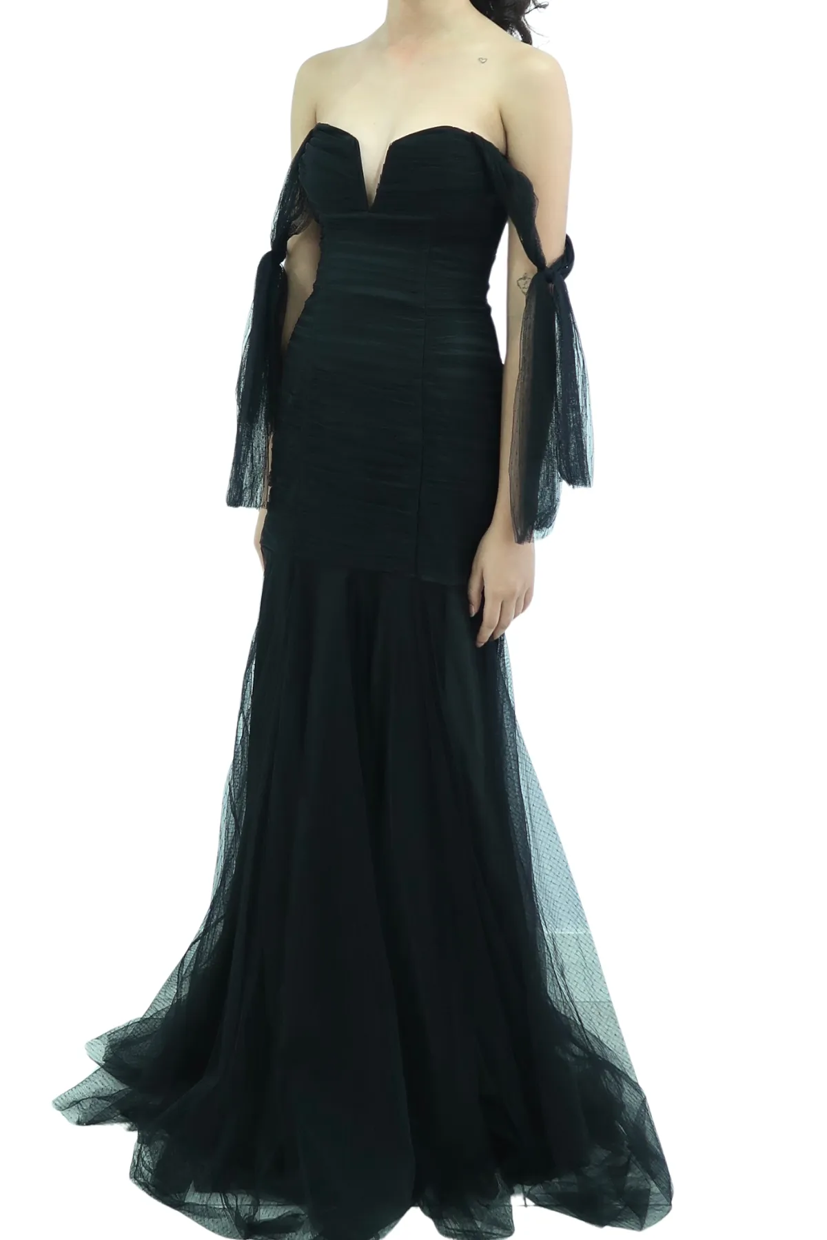 Alice McCall Black Good Vibes Gown