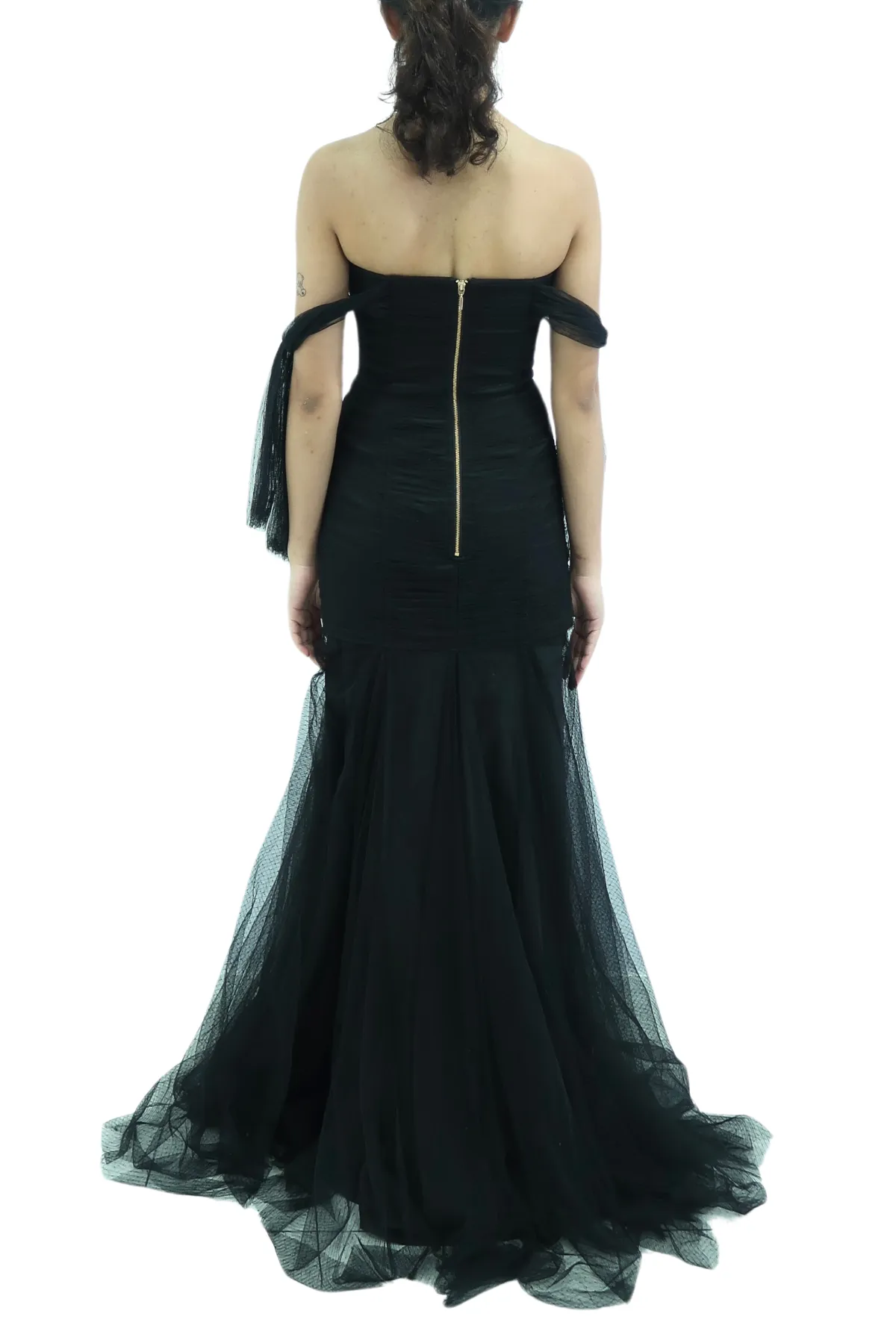 Alice McCall Black Good Vibes Gown