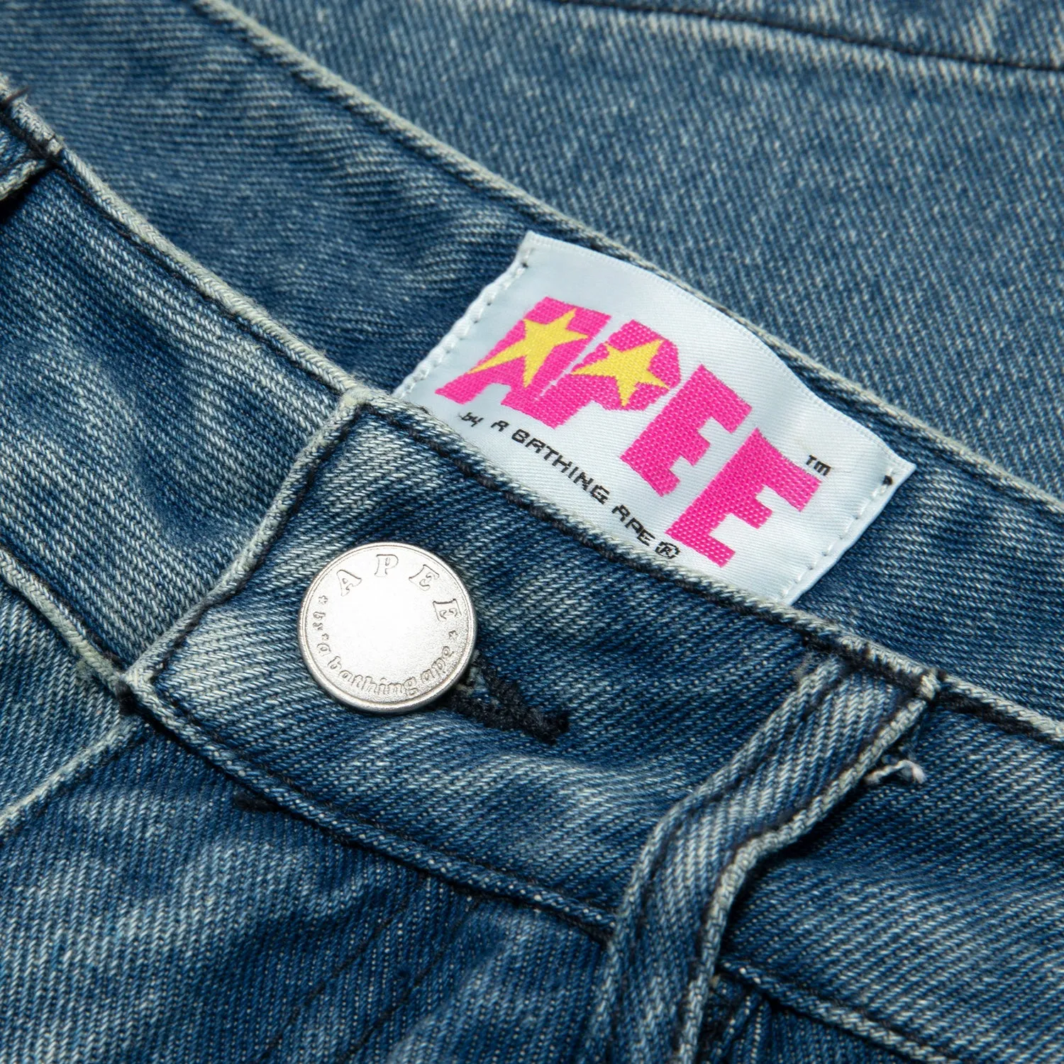 APEE LOGO PATCH DENIM LADIES