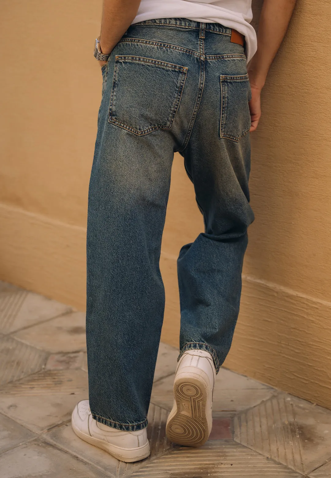 Baggy Fit Jeans - Tint Over Dyed