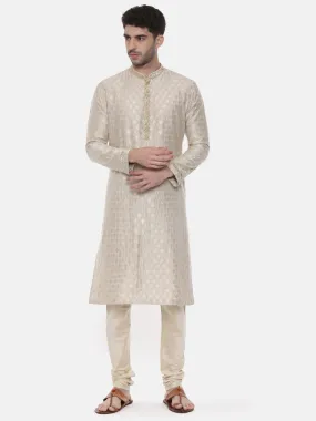 Banares Silk Brocade Kurta - MMK0458