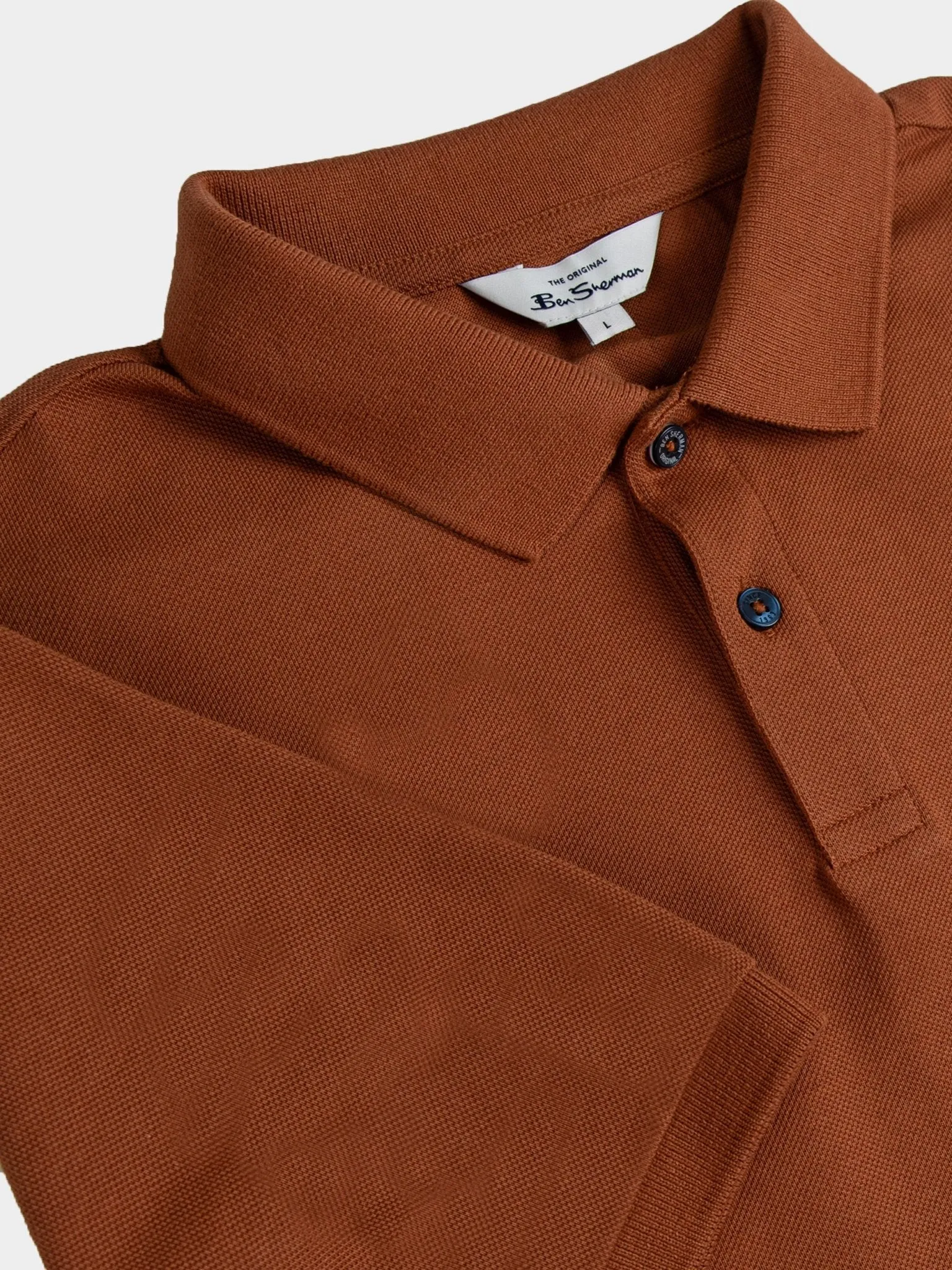 Ben Sherman Polo Ss Mocca