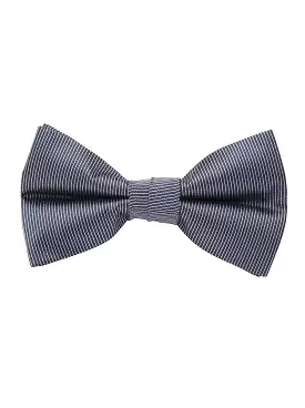 BOW TIE W/ HANK   PINSTRIPE BOW TIE