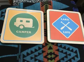 Camper and Lake Life Wall Art 7