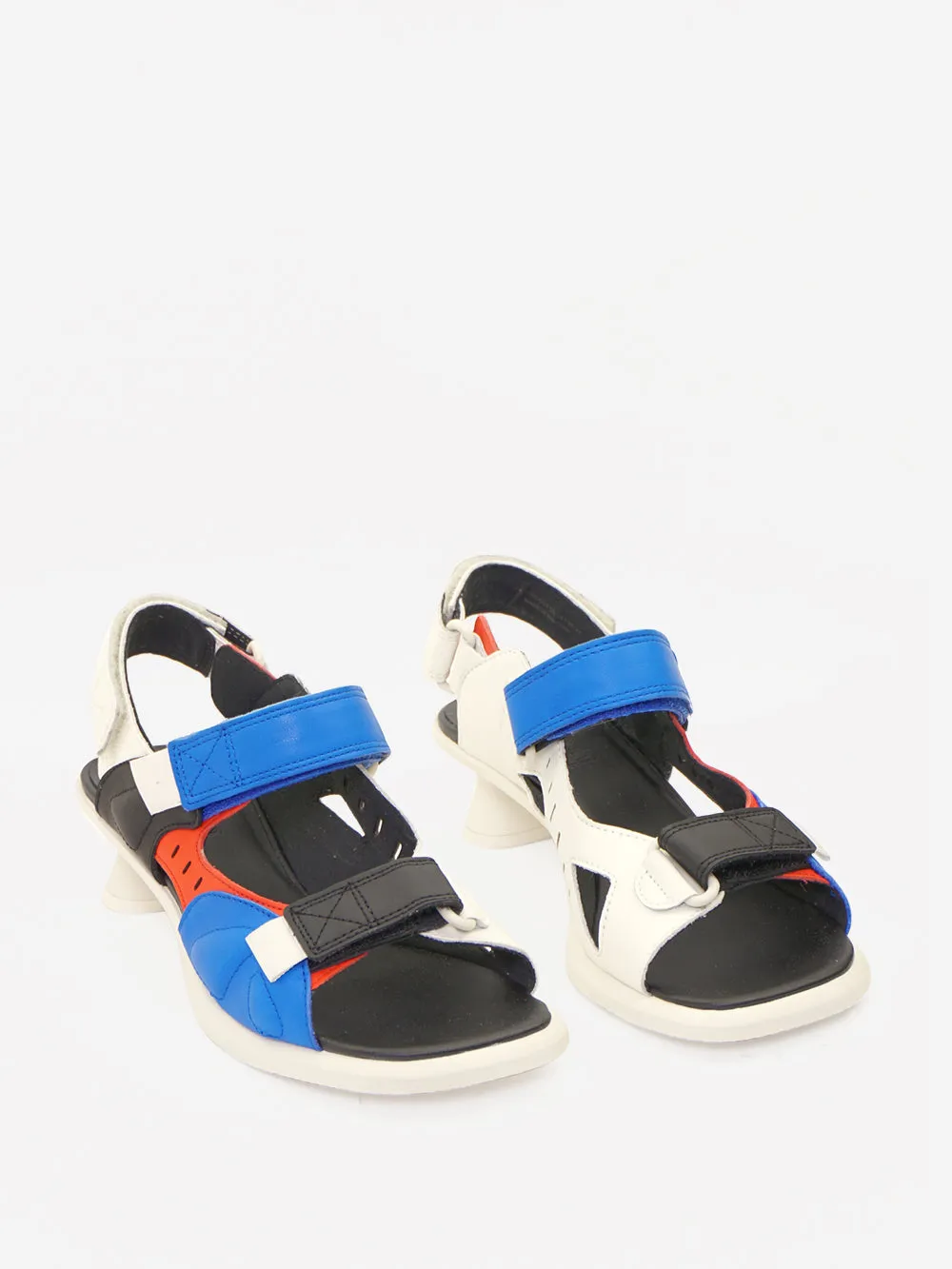 Camper - Sandalo doppia fascia con velcro modello Dina