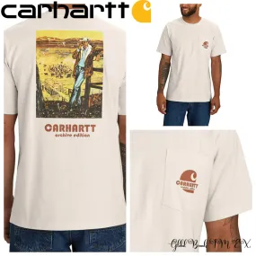 Carhartt  |Crew Neck Unisex Street Style Cotton Short Sleeves Oversized