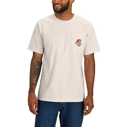 Carhartt  |Crew Neck Unisex Street Style Cotton Short Sleeves Oversized