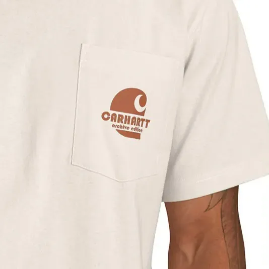 Carhartt  |Crew Neck Unisex Street Style Cotton Short Sleeves Oversized