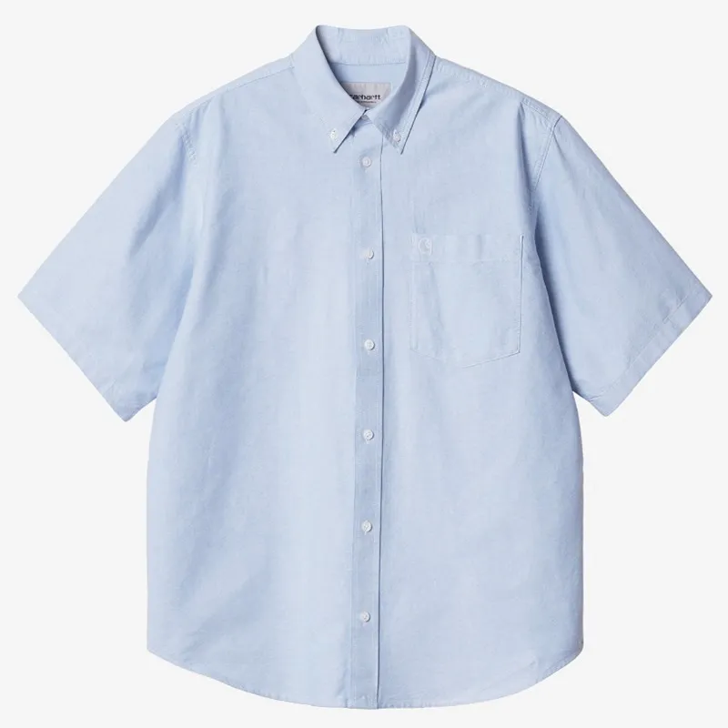 Carhartt  |Street Style Plain Cotton Short Sleeves Logo Shirts