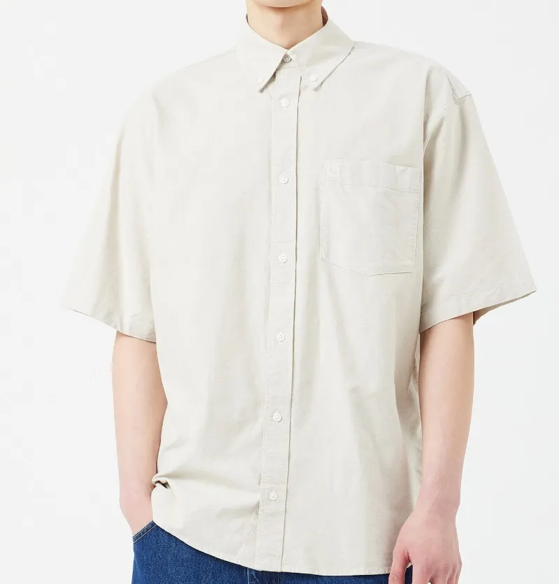 Carhartt  |Street Style Plain Cotton Short Sleeves Logo Shirts