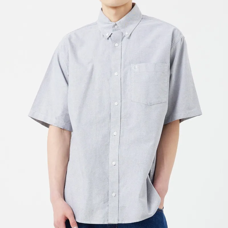 Carhartt  |Street Style Plain Cotton Short Sleeves Logo Shirts