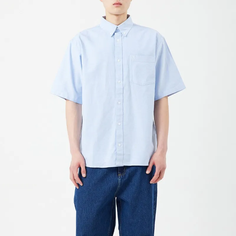 Carhartt  |Street Style Plain Cotton Short Sleeves Logo Shirts