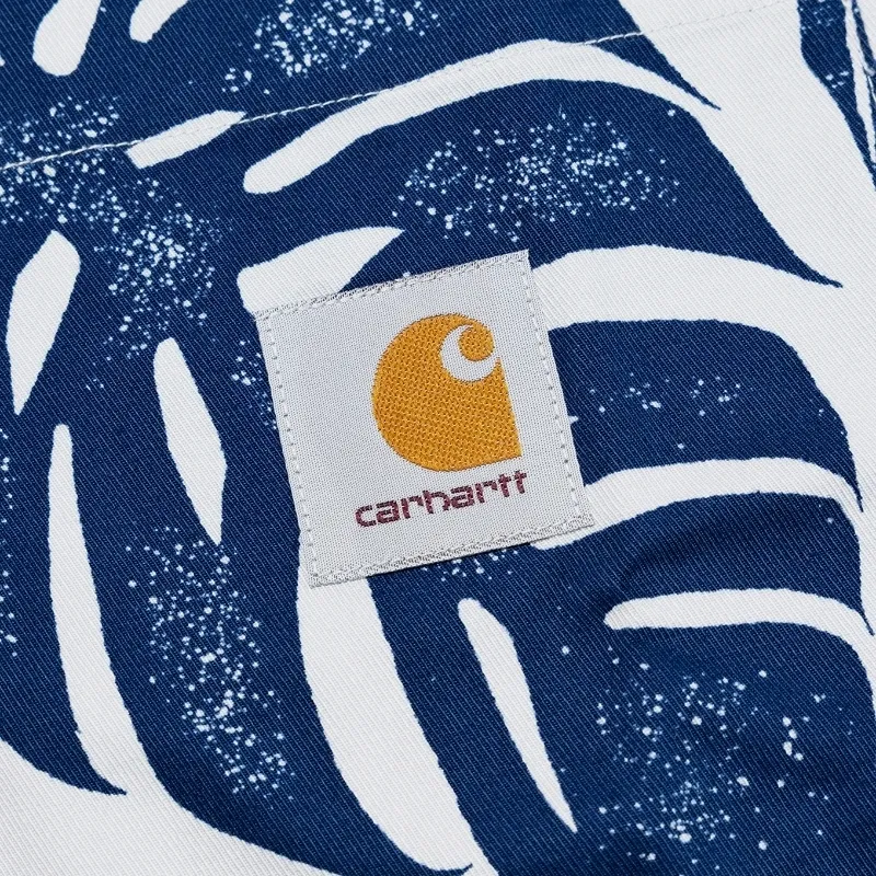 Carhartt  |Unisex Street Style Cotton Short Sleeves Oversized Logo