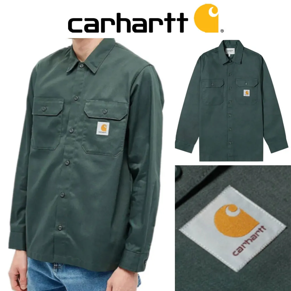 Carhartt  |Unisex Street Style Plain Logo Shirts