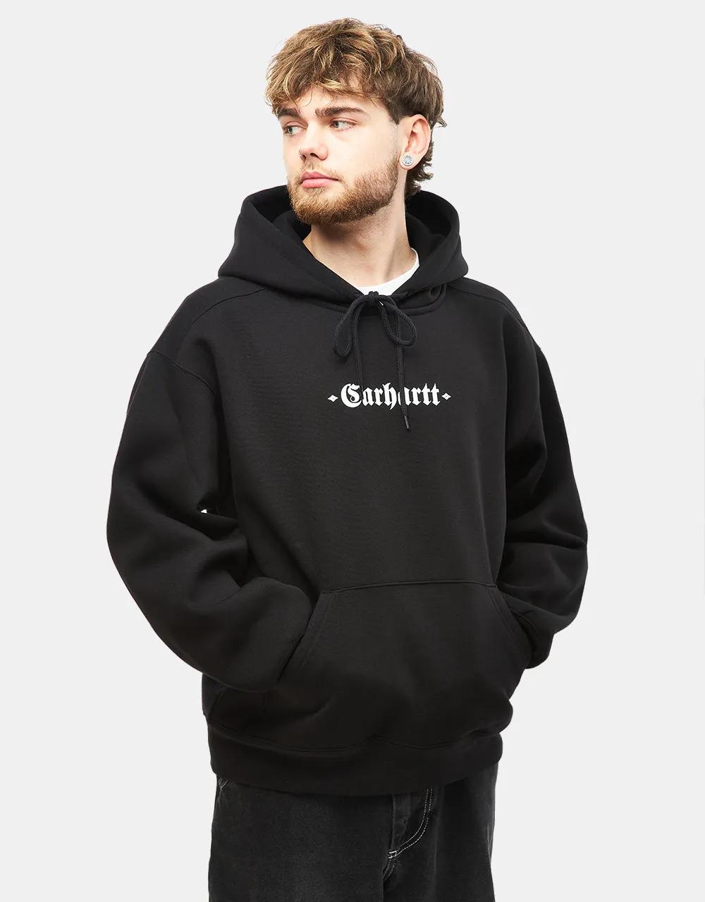 Carhartt WIP Greatest Hits Pullover Hoodie - Black/White