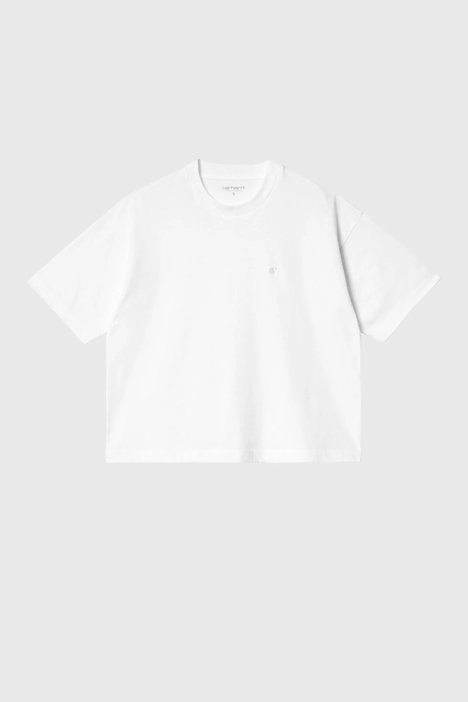 Carhartt Wip W' S/s Chester T-shirt Bianco Donna