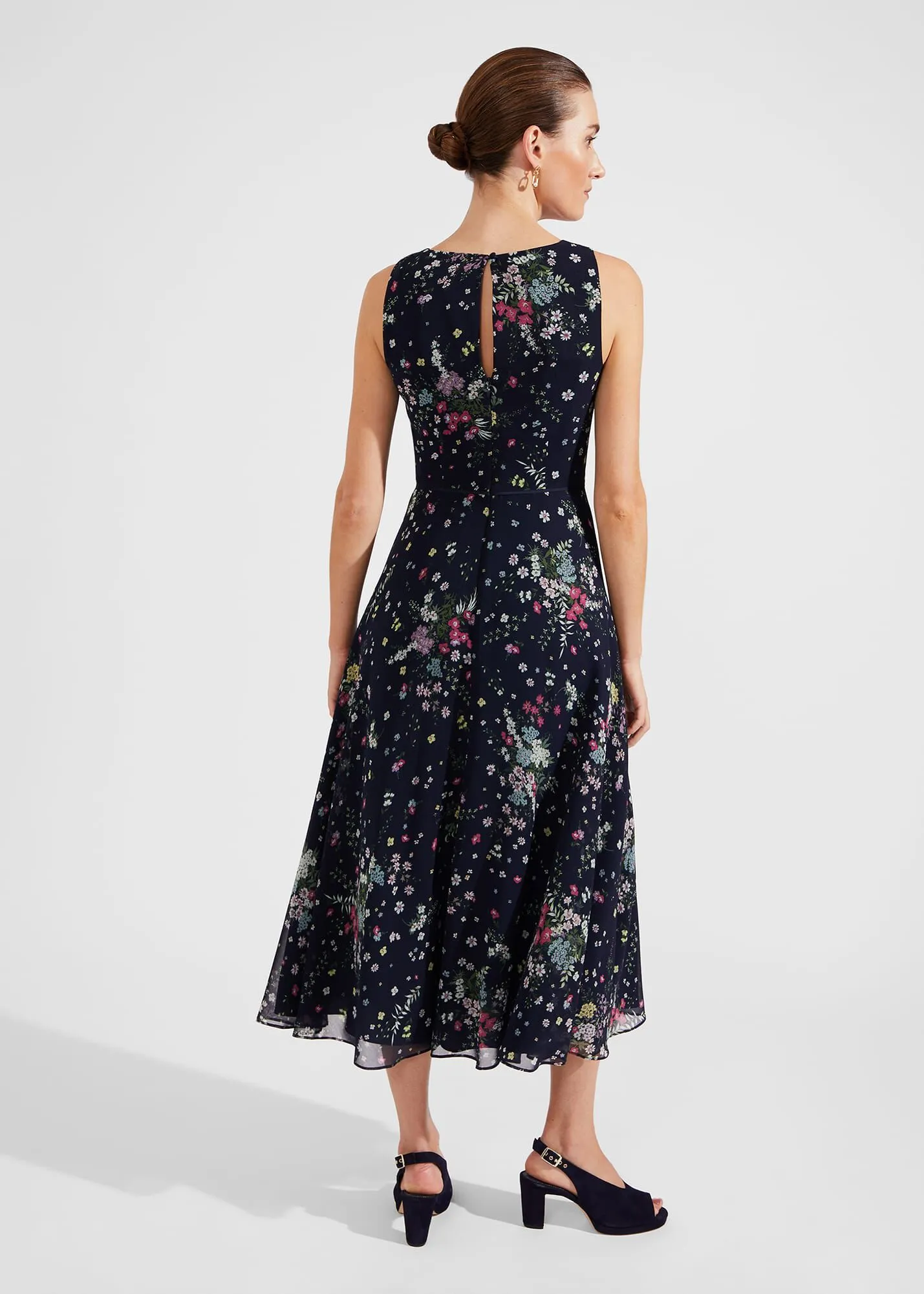 Carly Floral Fit And Flare Dress 