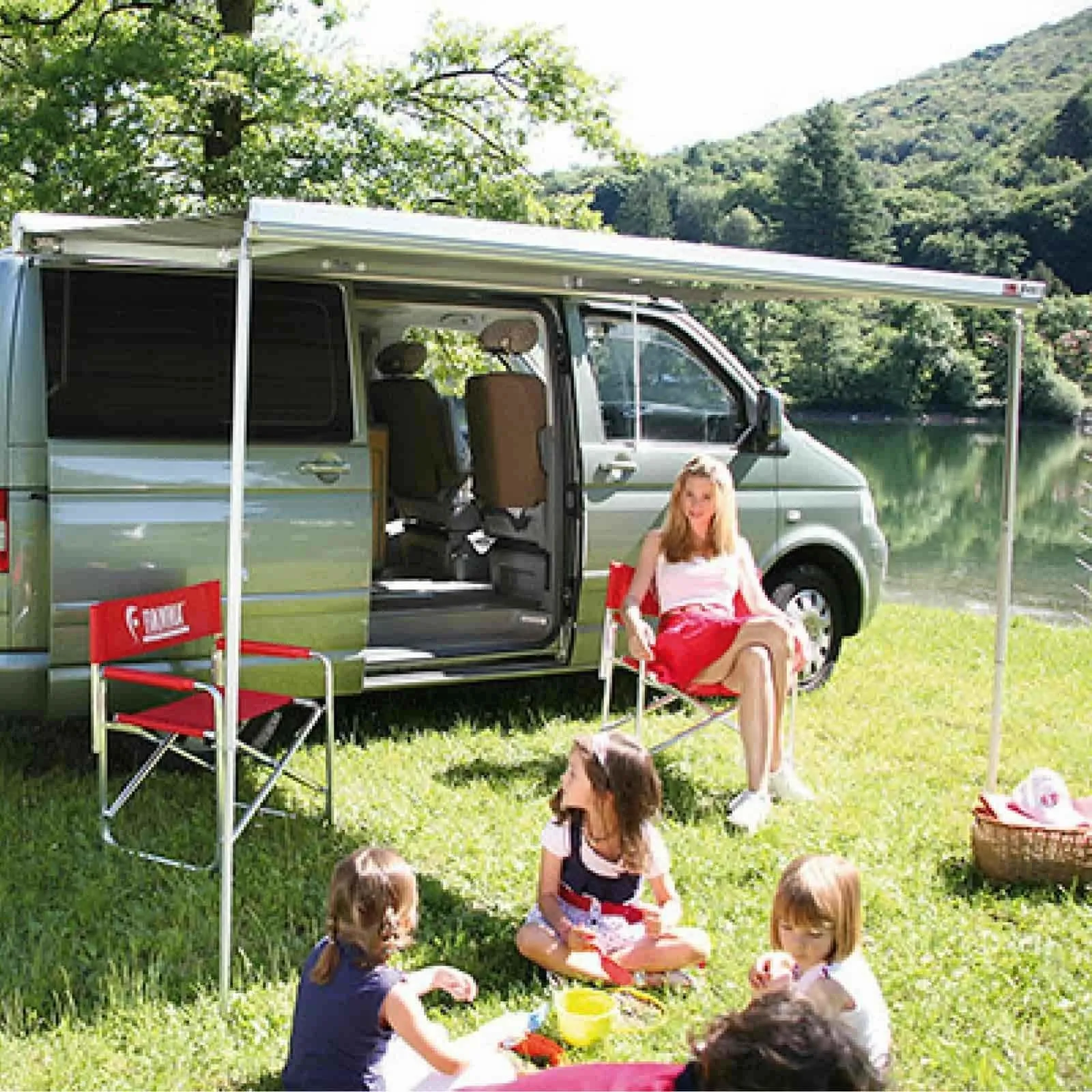 Fiamma F45S VW T5/T6 Titanium Motorhome Awning