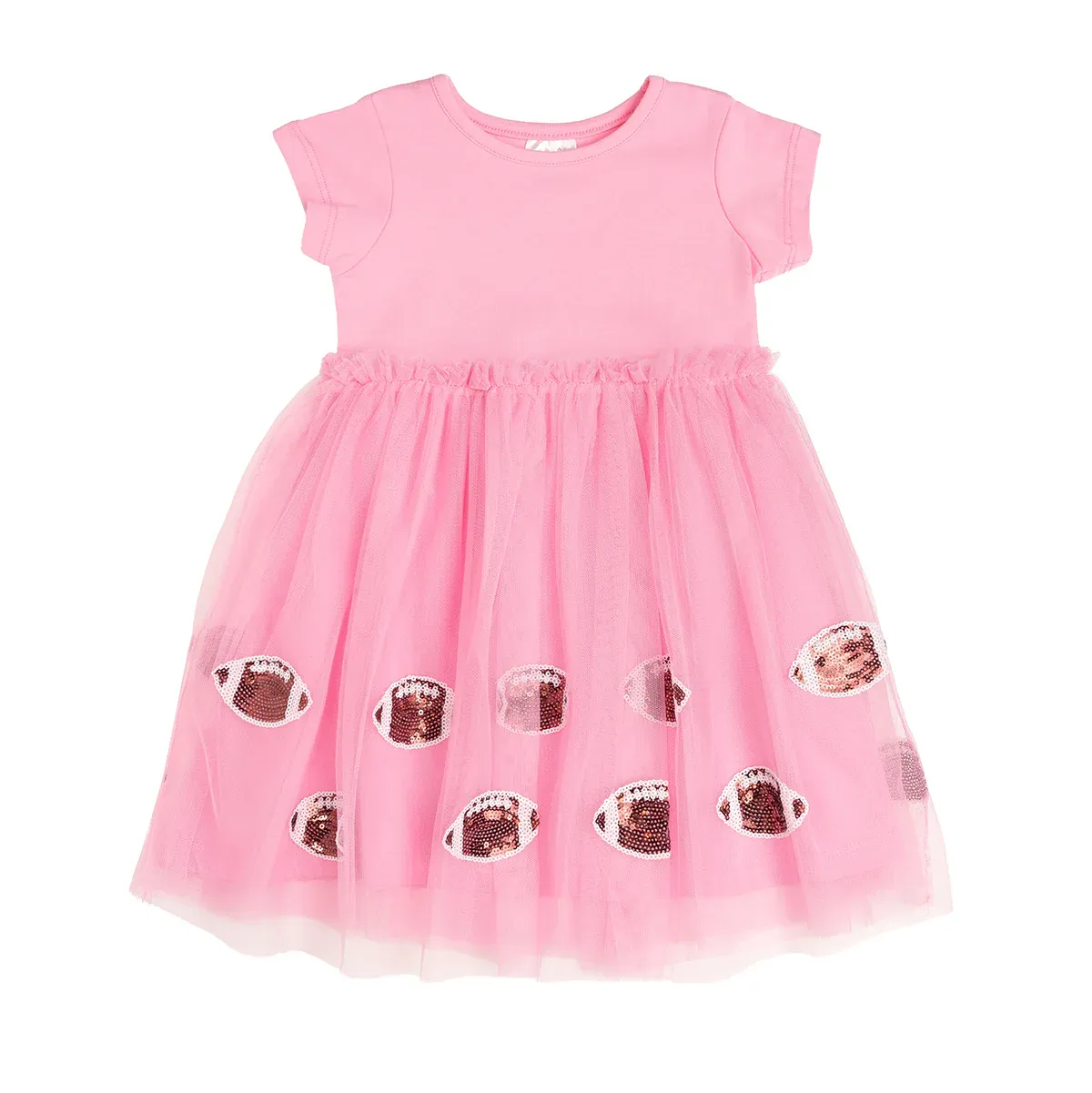 Football Sequin S/S Tutu Dress