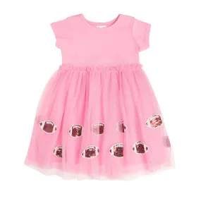 Football Sequin S/S Tutu Dress