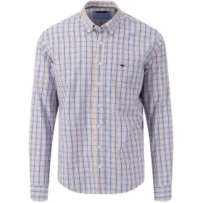 Fynch-Hatton Cactus Lava Check Shirt | Menswear Online