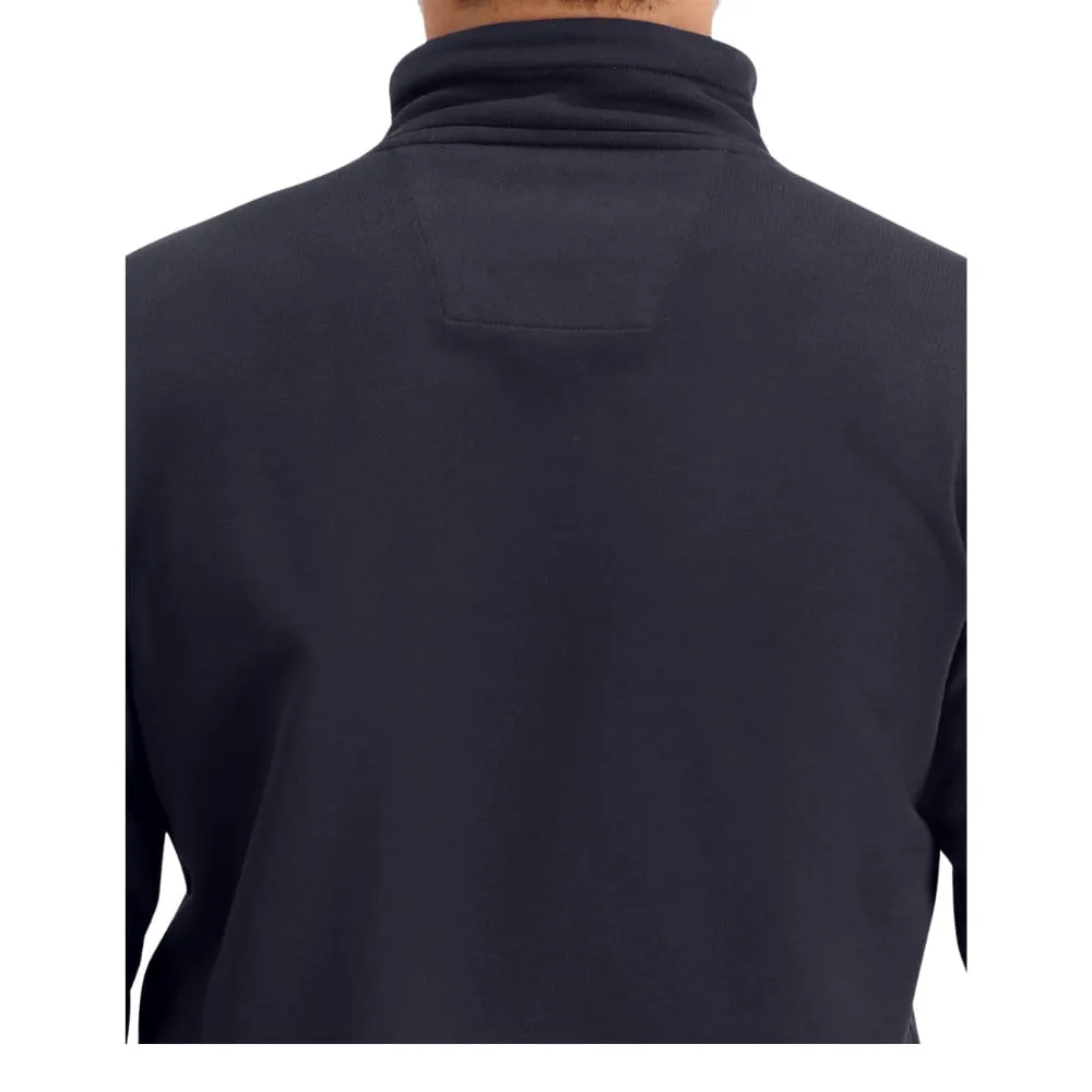 Fynch-Hatton Navy SHAWL NECK Sweatshirt | Menswear Online