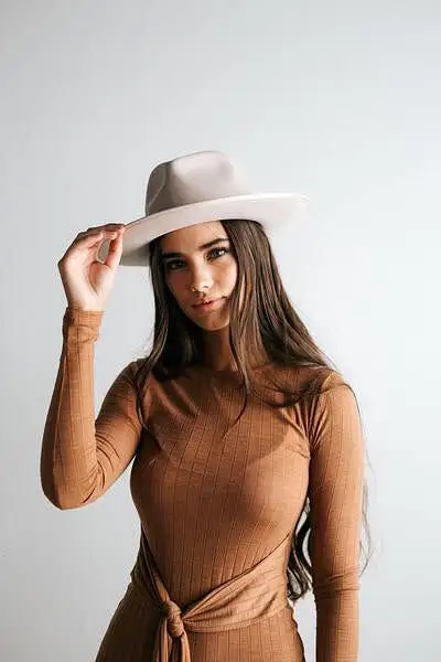 GIGI PIP Monroe Rancher Hat - Ivory