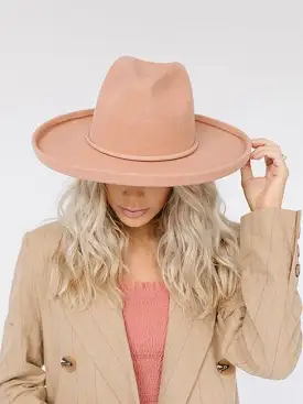 GIGI PIP X CARA LOREN Pencil Brim Hat