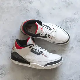 Jordan 3 Retro SE Fire Red Denim (2020)