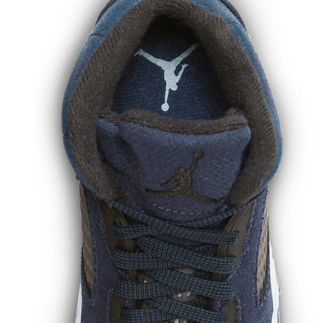 Jordan Little Kids 5 RETRO SE (PS) (midnight navy / black-football grey)