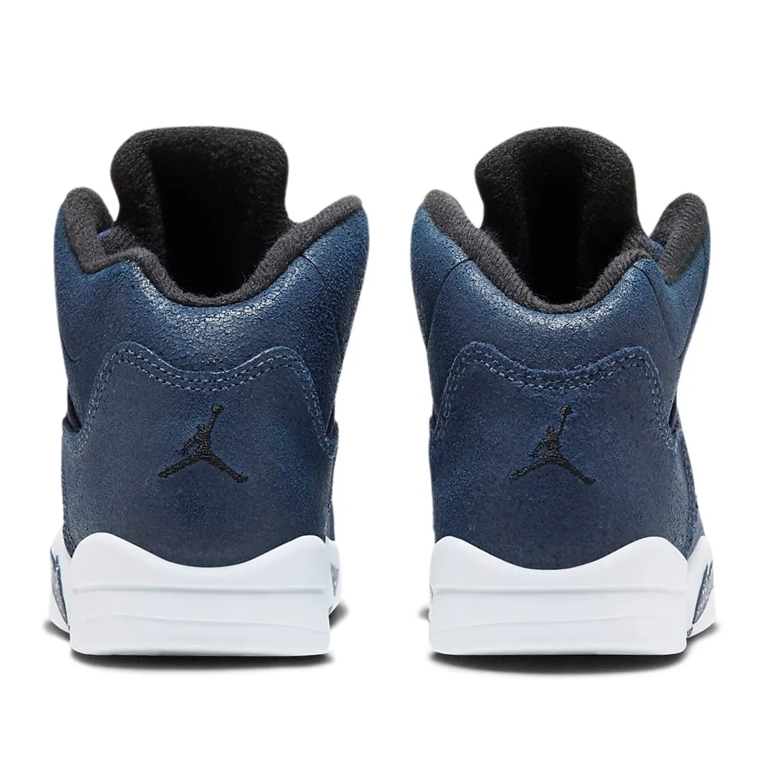 Jordan Little Kids 5 RETRO SE (PS) (midnight navy / black-football grey)