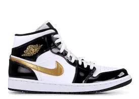 Jordan Retro 1’s Mid Patent SE Black Gold (GS)