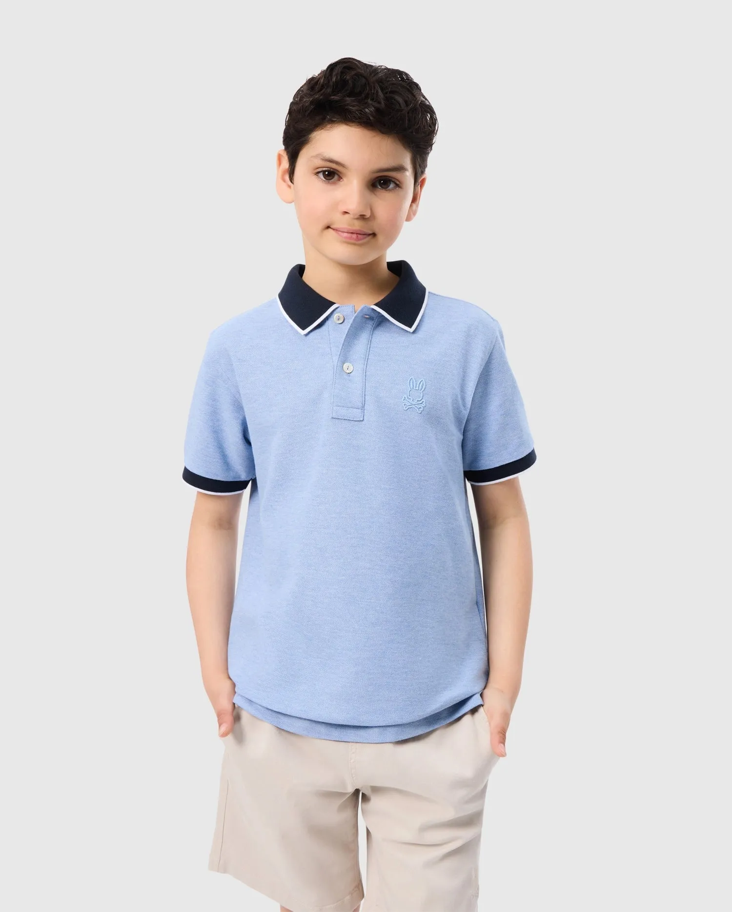 KIDS WINDCREST PIQUE POLO SHIRT - B0K592C200