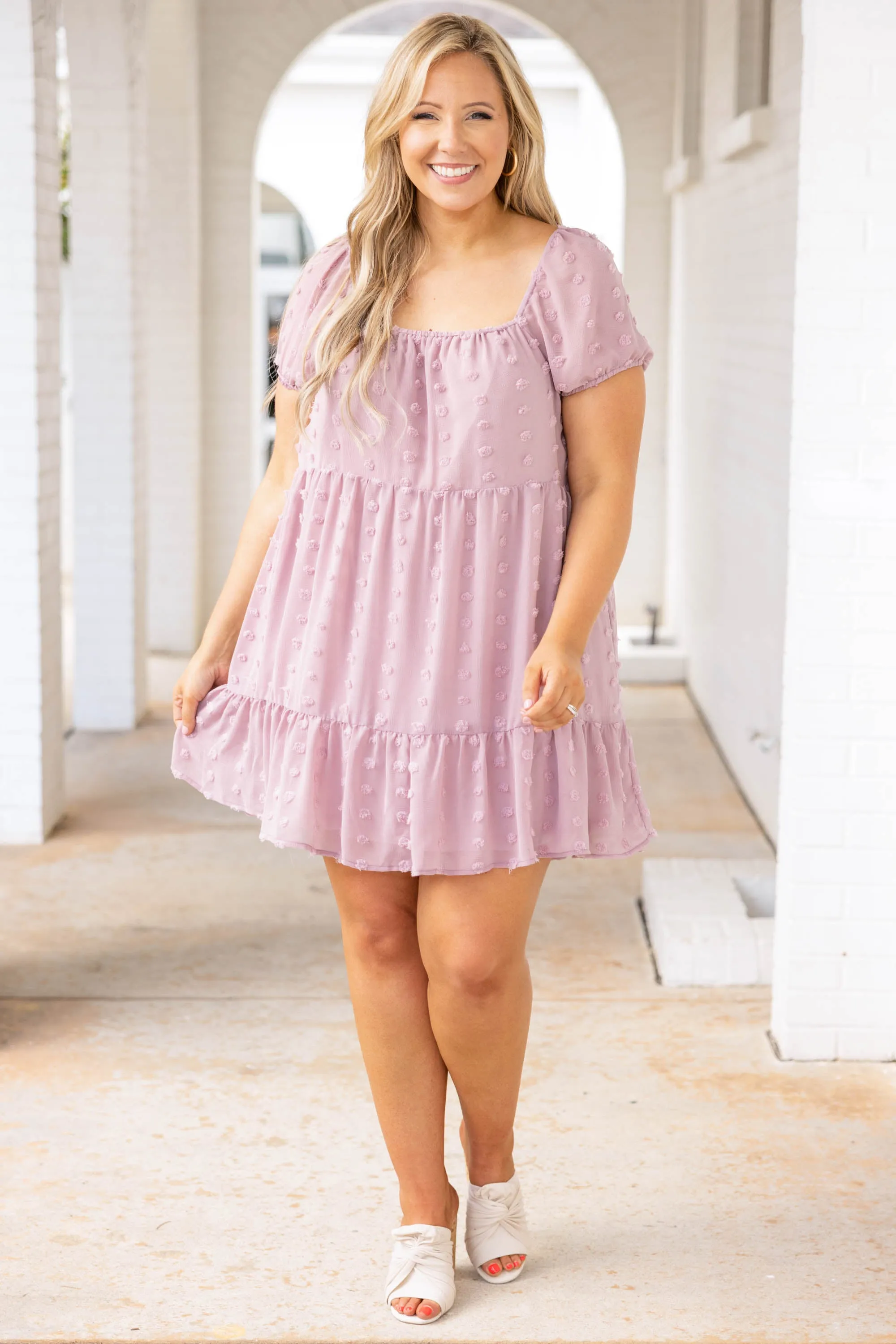 Lavish In Love Dress, Dusty Purple