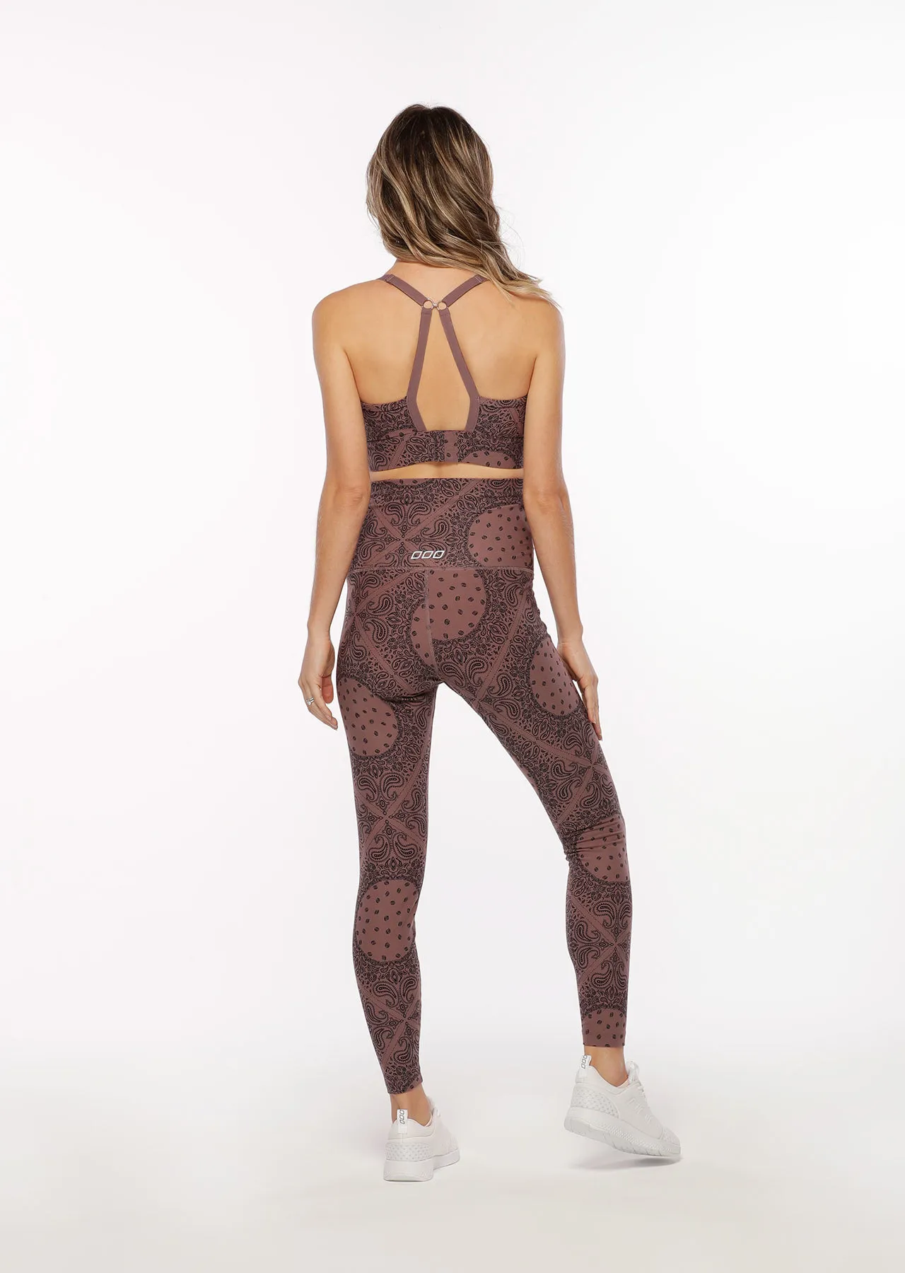 LJ Maternity Full Length Tight | Bandana Print | Tights and Leggings | Lorna Jane Australia