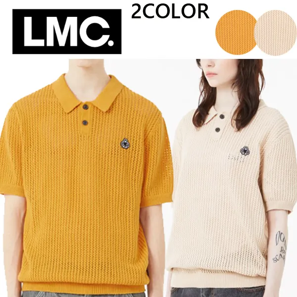 LMC  |Unisex Street Style Plain Cotton Short Sleeves Logo