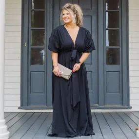 Looking At Me Maxi Dress, Black