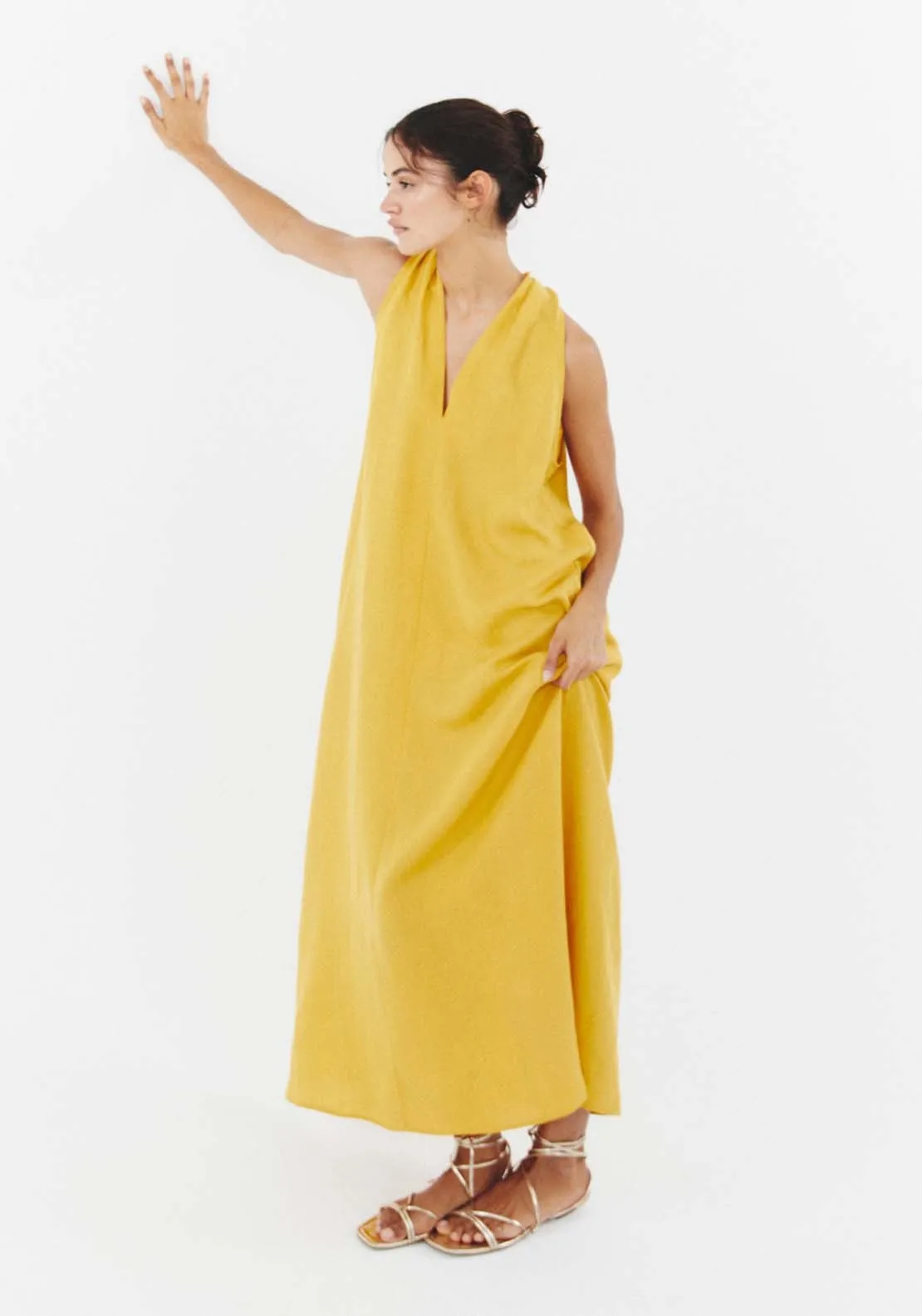 Lyocell Maxi Dress