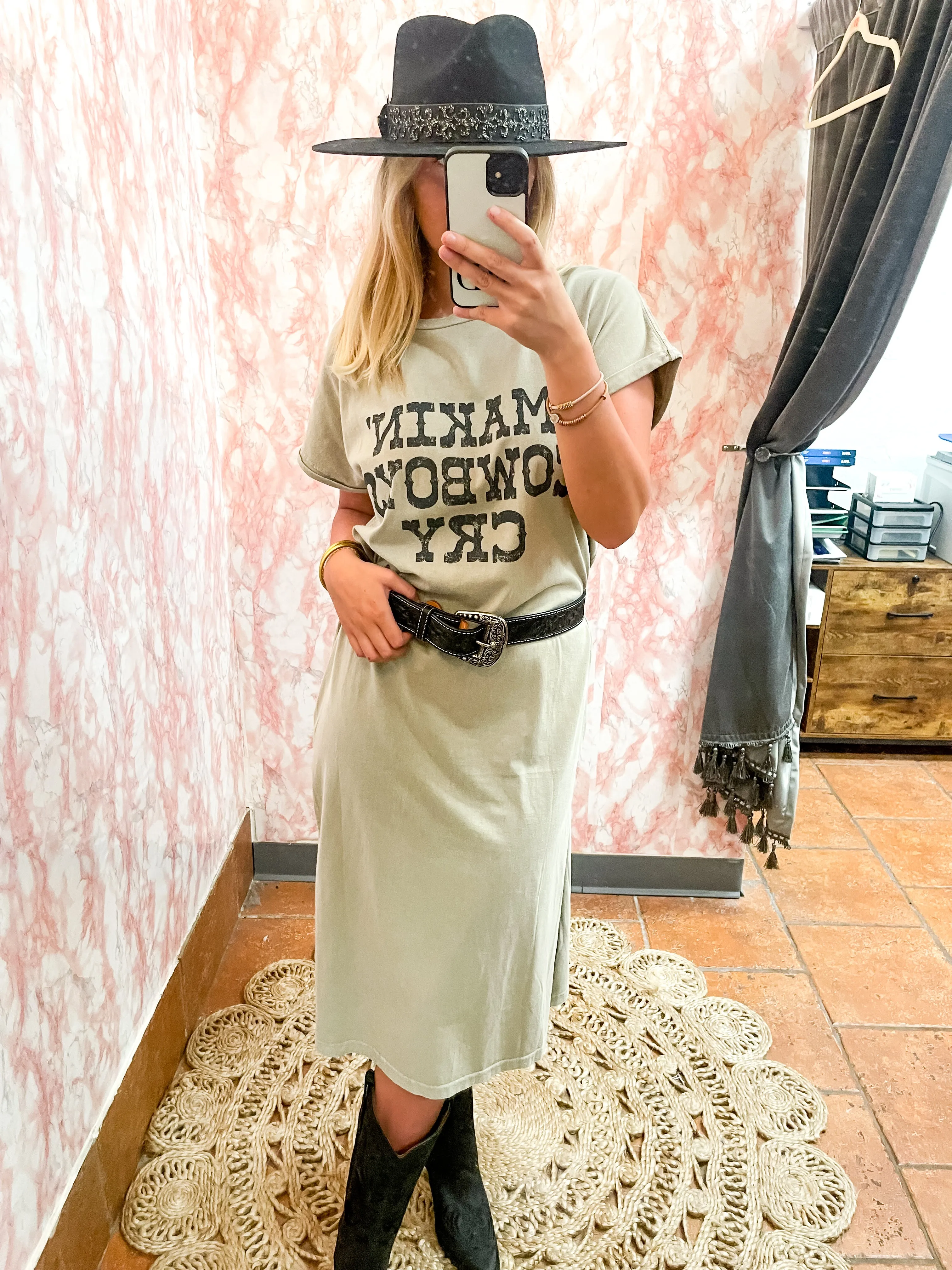 Makin' Cowboys Cry Maxi Dress