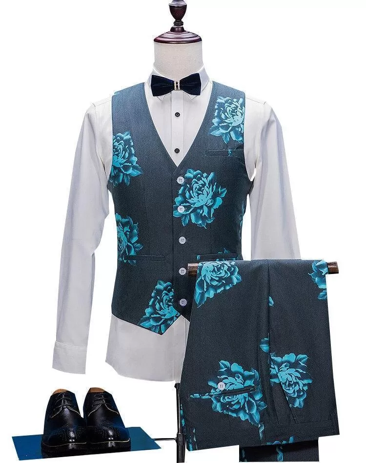 Maximus Slim Fit 3 Piece Suit