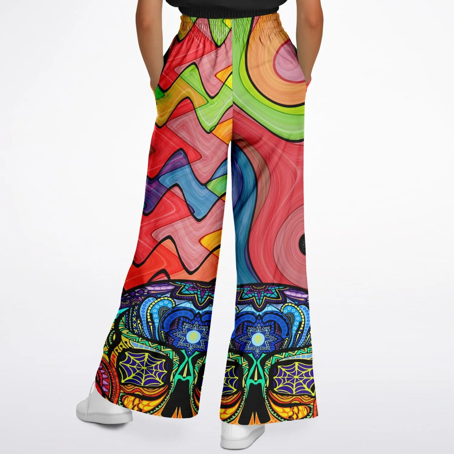 Me So Psychedelic Eco-Poly Stretchy Phat Bellbottoms