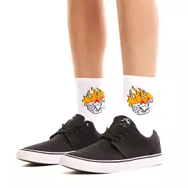 Medias Rusty Casino Socks White