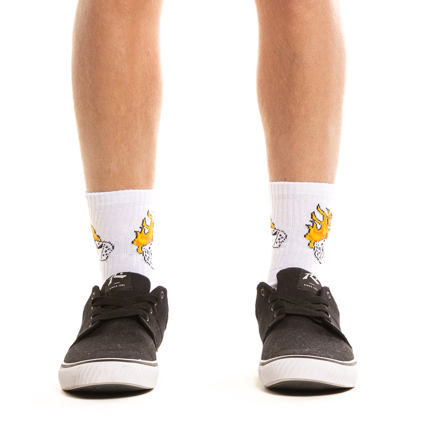 Medias Rusty Casino Socks White