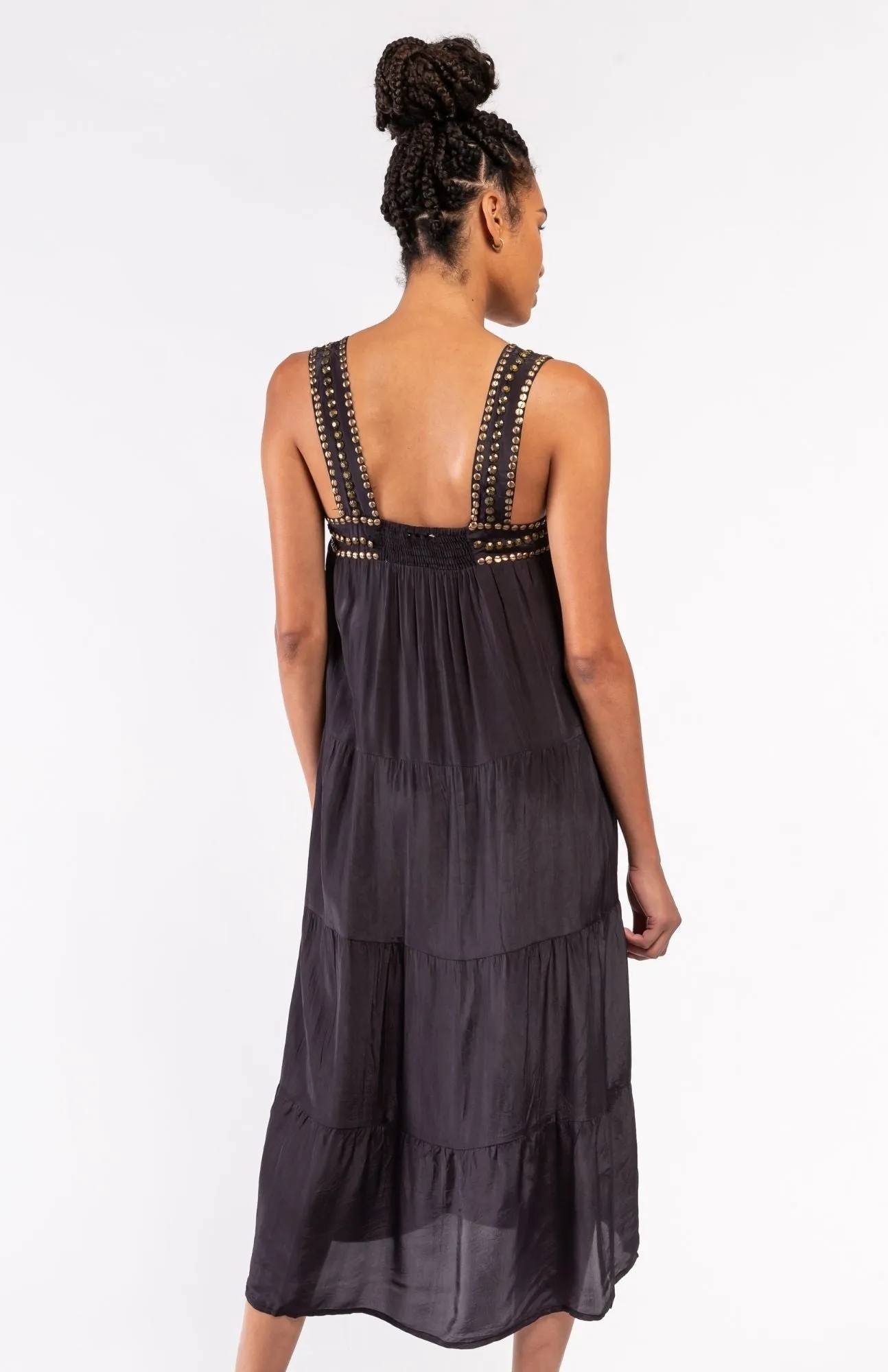 Muche et Muchette - Square Neck Tiered Dress