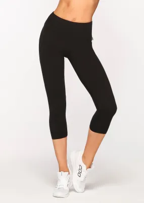 New Amy 7/8 Tight Black | Black | Tights and Leggings | Lorna Jane Australia